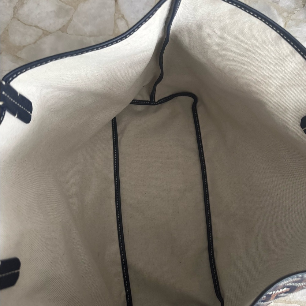 Auth Goyard St. Louis PM dark blue bag - Picture 9 of 9